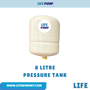 LIFE PRESSURE TANK 8 LITRE